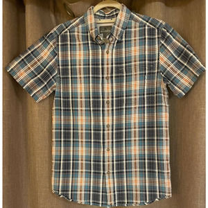 Royal Robbins Plaid Button-Down Men's Shirt - Small.